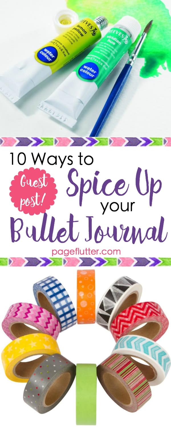 10 Ways to Spice Up Your Bullet Journaling