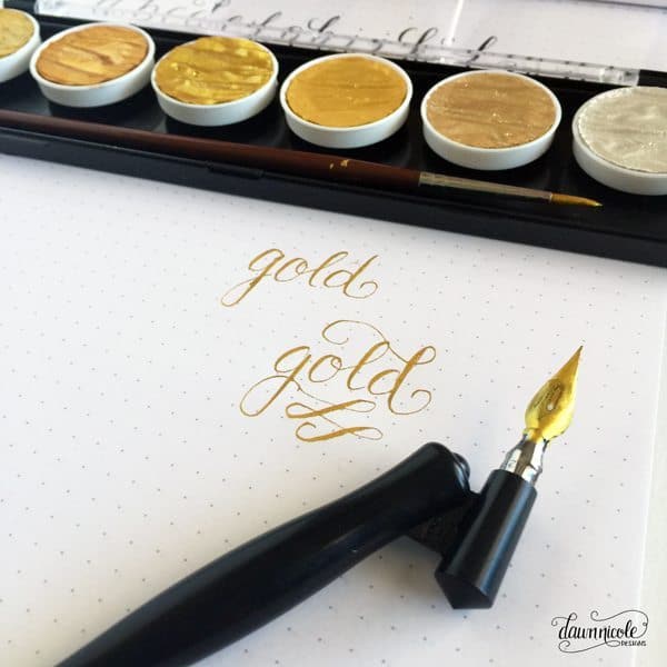 Calligraphy basics to for art and everyday handwriting.