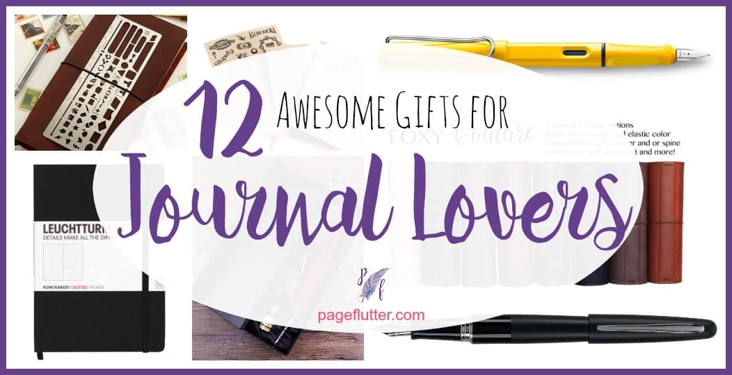 12 Awesome Gifts for Journal Lovers Page Flutter