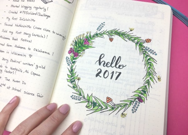 My 2017 Bullet Journal! The life-changing bullet journal pages that help me start the New Year the right way!