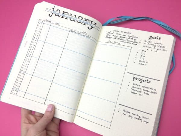 The life-changing bullet journal pages that help me start the New Year the right way!