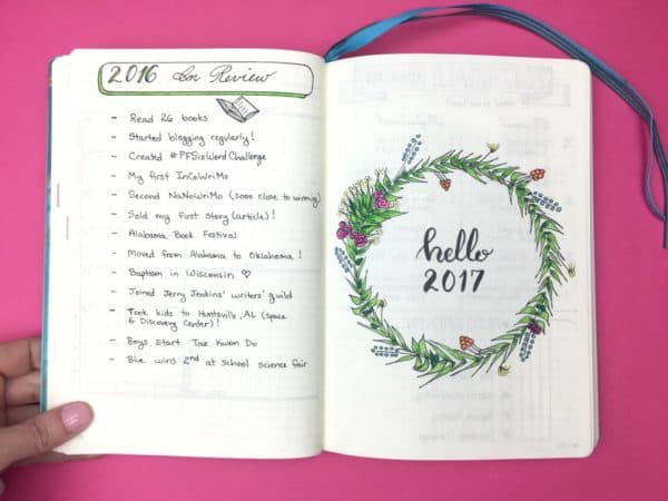 The life-changing bullet journal pages that help me start the New Year the right way!