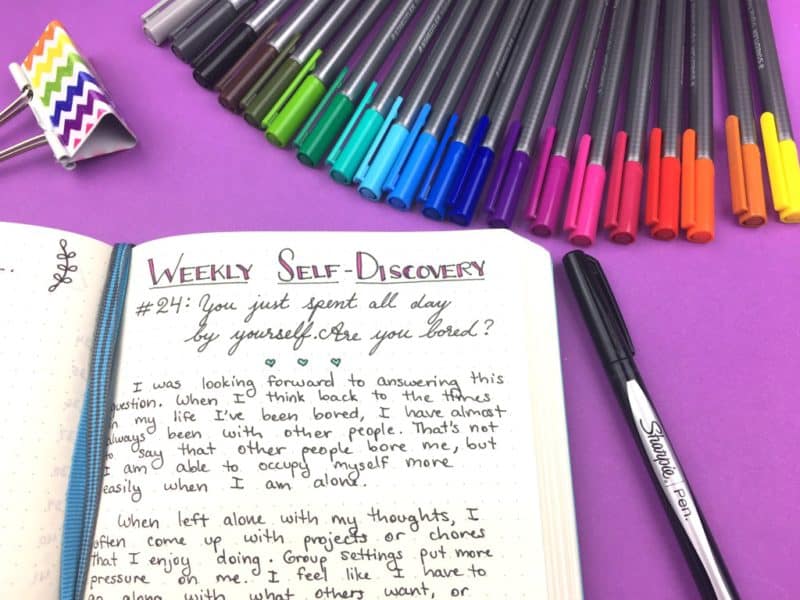 Make time in your Bullet Journal for self-discovery and unlock your potential. 