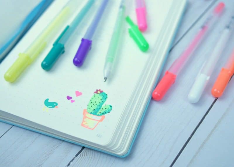 My favorite bullet journal supplies |pageflutter.com