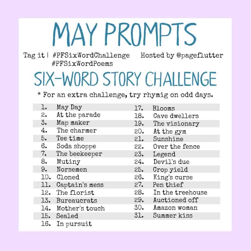 may writing challenge