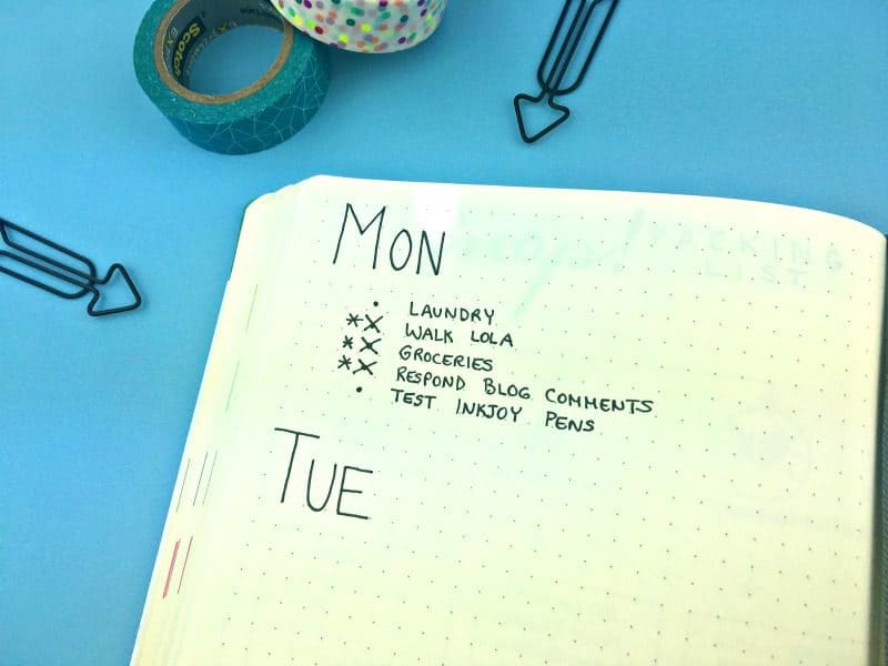 Task migration the right way. Better productivity in a bullet journal.