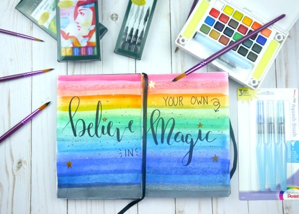 I'm giving away an HUGE art journaling starter kit. Don't miss this giveaway!
