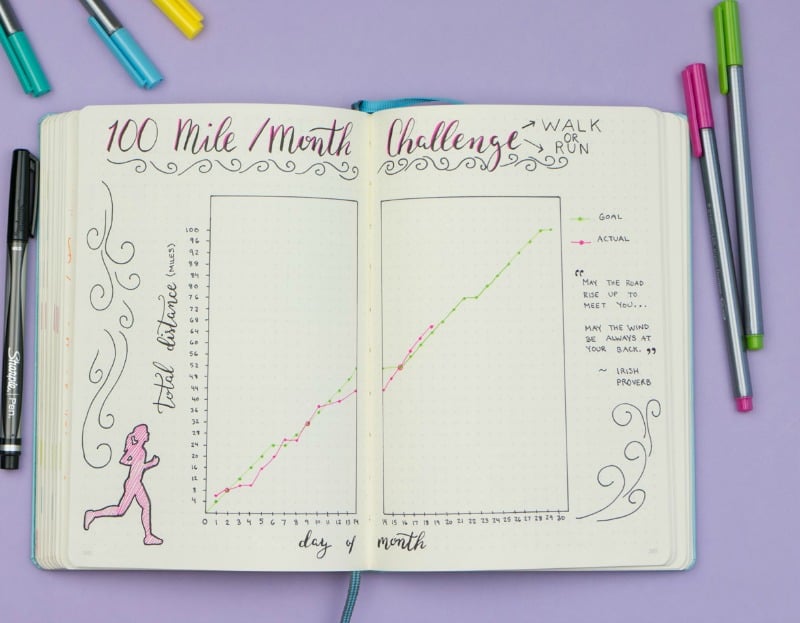 Life Planner: Bullet journal e fitness tracker: monitorare i tuoi  allenamenti