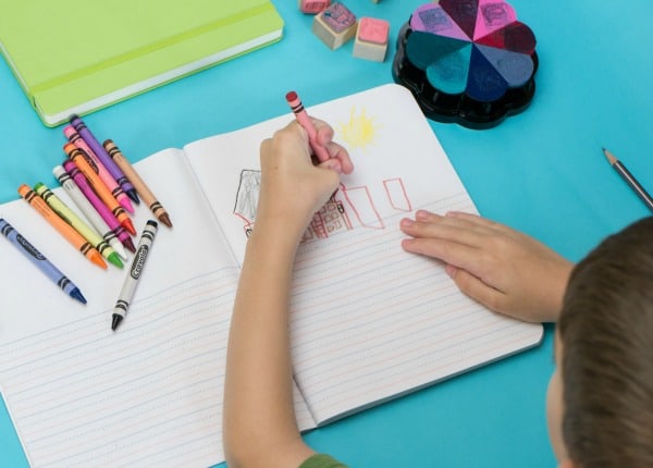 Try journaling with kids to teach them productivity, mindfulness, creativity, and writing skills!