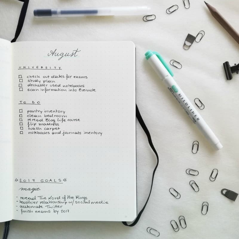 How to: Bullet Journaling for Productivity and Organization - Polly Jemima