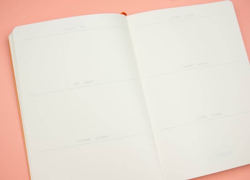 Rhodia Goalbook review. Finally! The perfect dot grid notebook for Bullet Journaling, DIY Planners, and goal setting.