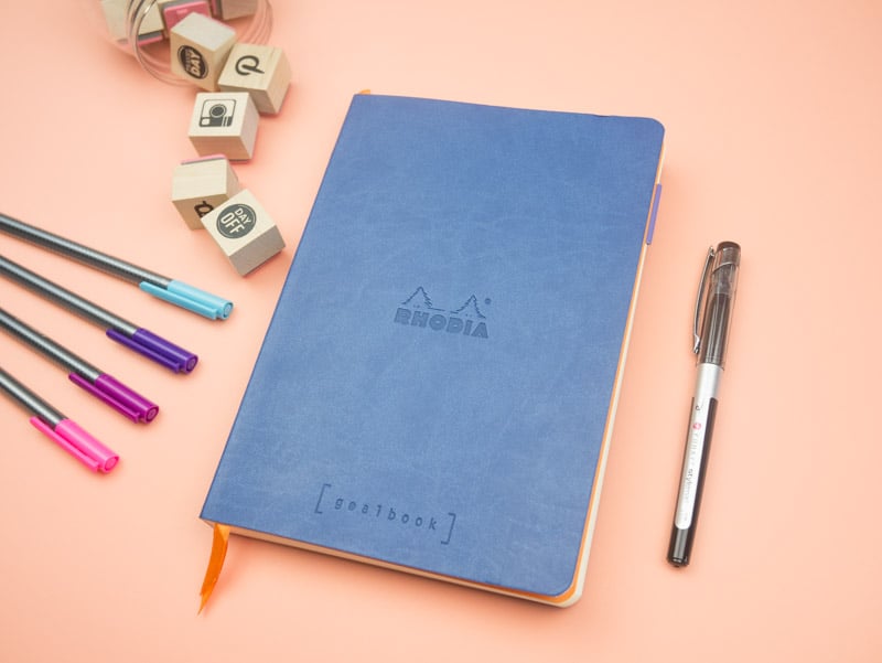 Rhodia Goalbook review. Finally! The perfect dot grid notebook for Bullet Journaling, DIY Planners, and goal setting.
