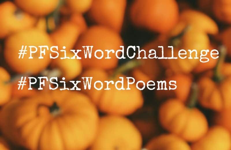 November Six-Word Story Challenge. This is like a MicroWriMo instead of NaNoWriMo! #PFSixWordChallenge