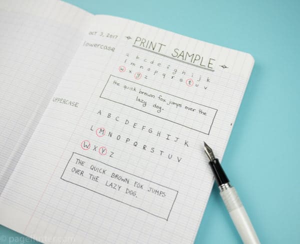 The Only Supplies You'll Ever Need to Improve Your Handwriting | Page ...