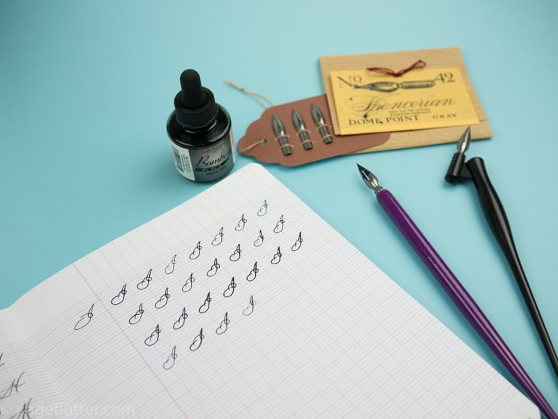 So you want a prettier Bullet Journal? Improve your handwriting! Cursive and lettering are gorgeous.