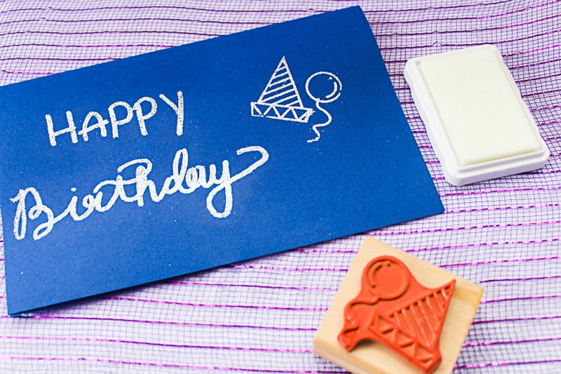 Try heat embossing to jazz up Bullet Journal headers, cards, scrapbooking, and more.