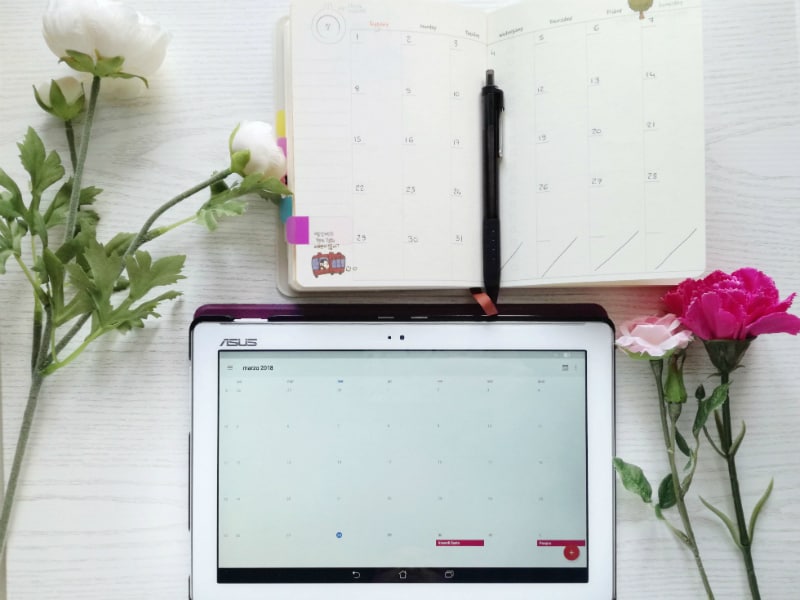 Digital planning is a great supplement to paper planner or Bullet Journal. Boost your productivity with these tips!