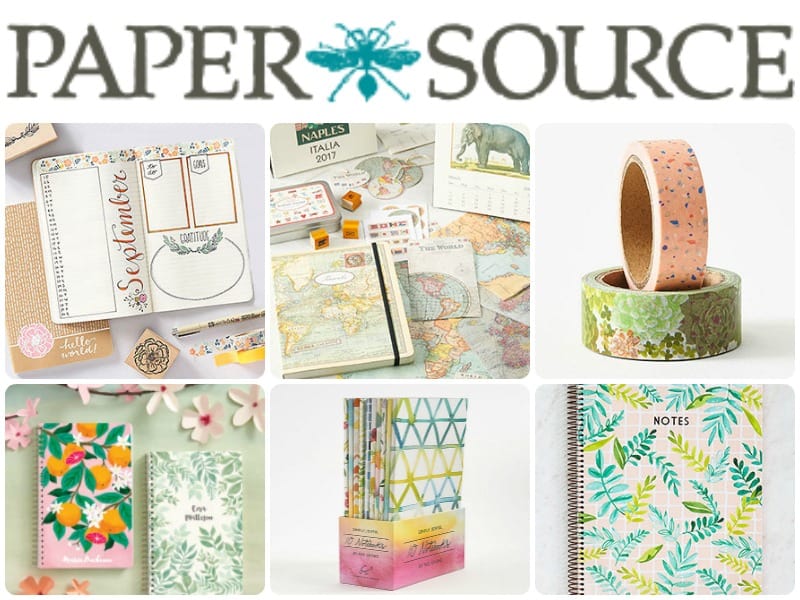 12 Irresistible  Shops for Journal + Planner Supplies