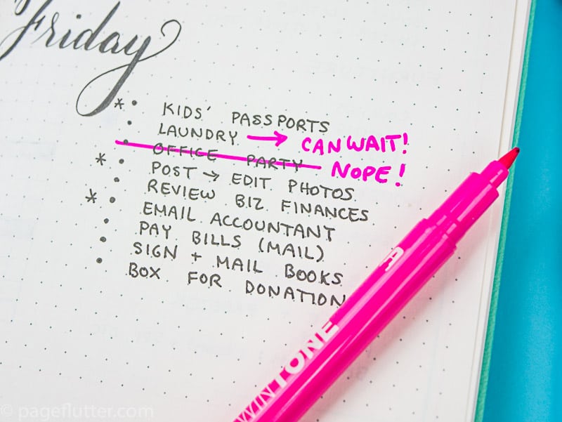 No time for planning? Put your Bullet Journal to work toward your goals with these time-management and productivity strategies.