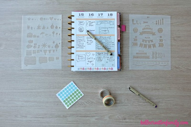 10 planner-friendly Circuit projects for stationery lovers | Original post at happygoluckyblog.com