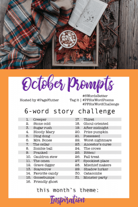 Year to a Better You: October 6-Word Story Challenge | Page Flutter