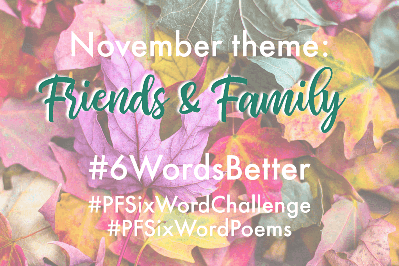 Year to a Better You November 6-Word Story Prompts |pageflutter.com #writingprompts #journaling #6wordstories #6wordsbetter #pfsixwordchallenge