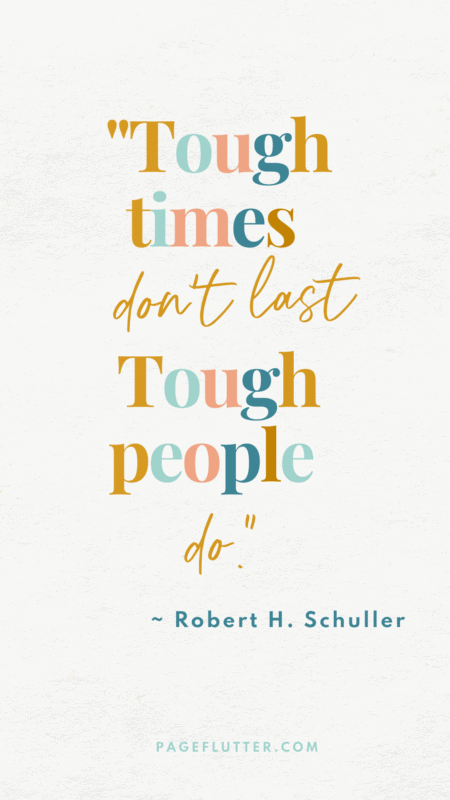 Image of an aesthetically pleasing quote from Robert Schuller