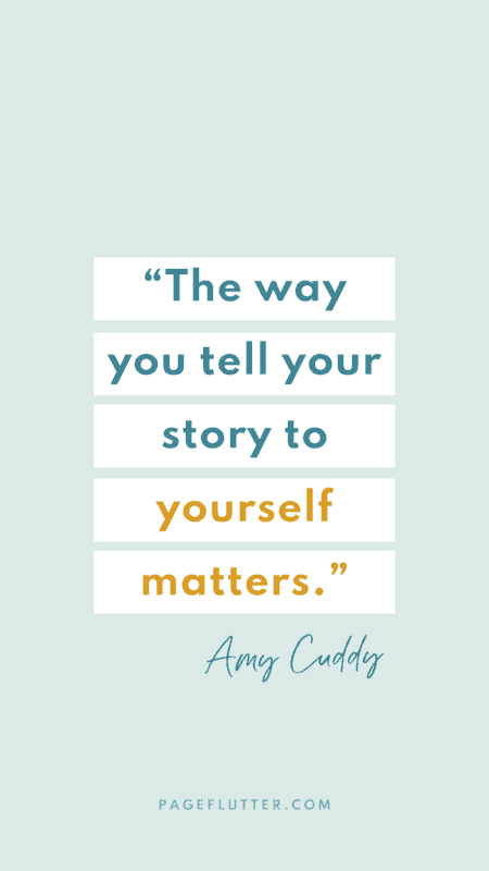 Image of a quote from Amy Cuddy